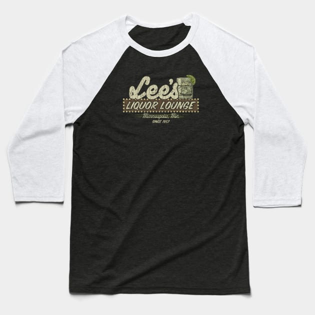 Lee's Liquor Lounge 1957 Baseball T-Shirt by JCD666